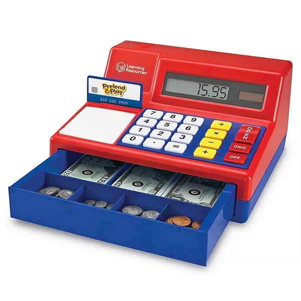 Pretend & Play Calculator Cash Register by Learning Resources | Kohl's
