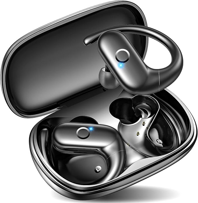 kurdene Wireless Earbuds Bluetooth Headphones Sport,Over Ear Buds with Deep Bass Sound,60Hrs Play... | Amazon (US)