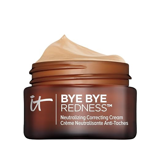 IT Cosmetics Bye Bye Redness Full Coverage Color Correcting Cream - Redness Neutralizing Tinted F... | Amazon (US)