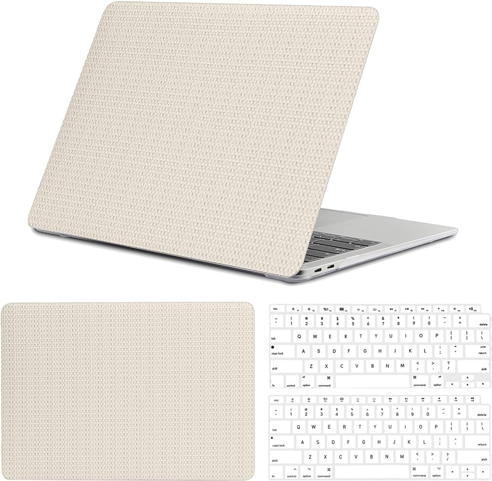 Miwasion Woven Fabric Design Compatible with MacBook Air 13 inch Case,2020 2019 2018 Release(... | Amazon (US)