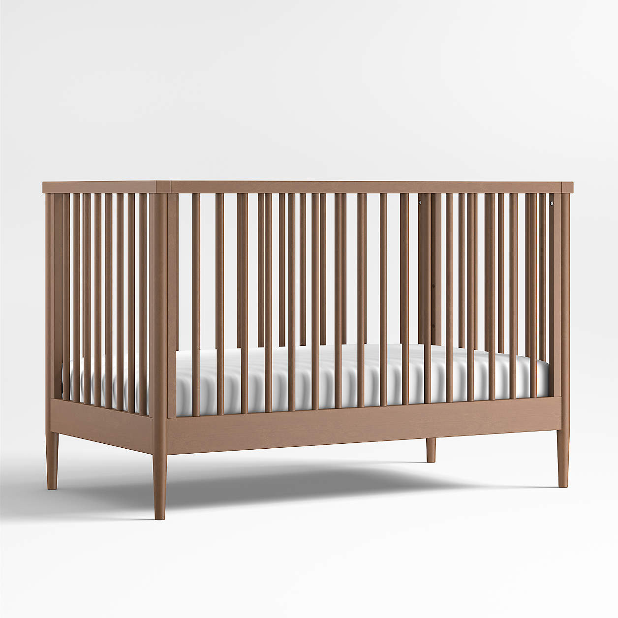 Hampshire Olive Green Wood Convertible Crib + Reviews | Crate & Kids | Crate & Barrel