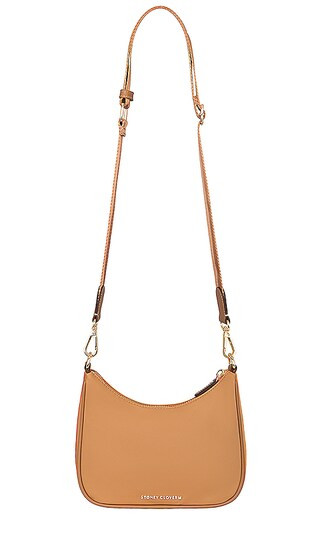 Curved Crossbody in Honey | Revolve Clothing (Global)