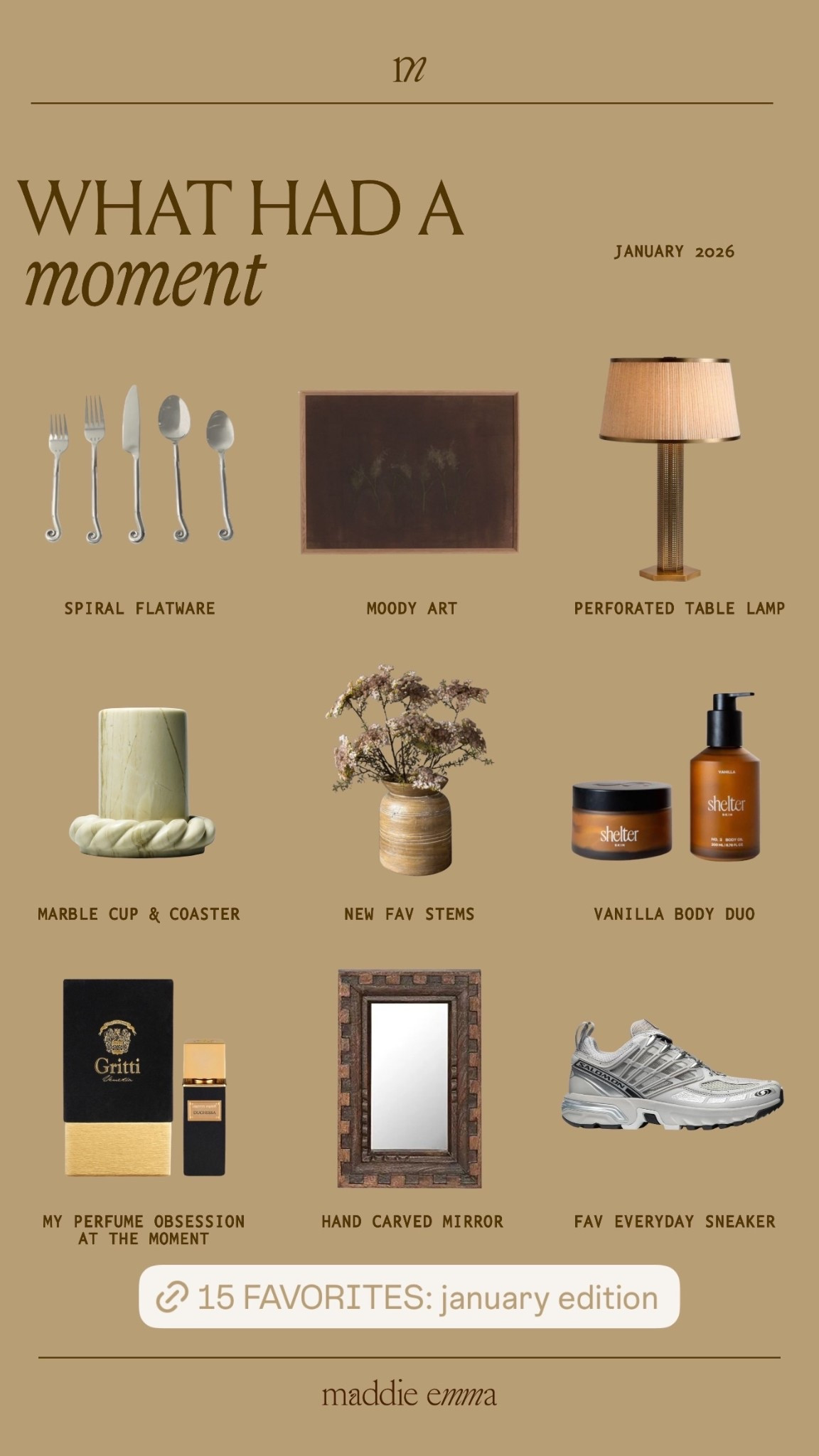 January favorites 

#LTKHome