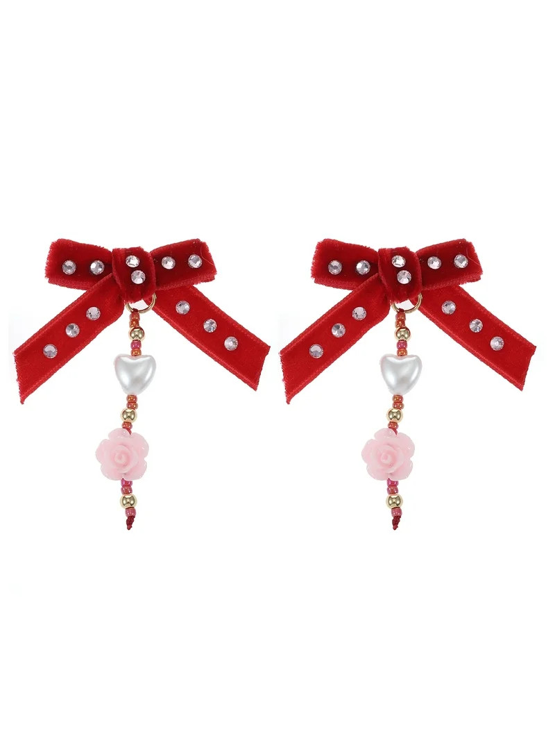 Way to Celebrate Valentine's Day Pink Gold Hairclip | Walmart (US)