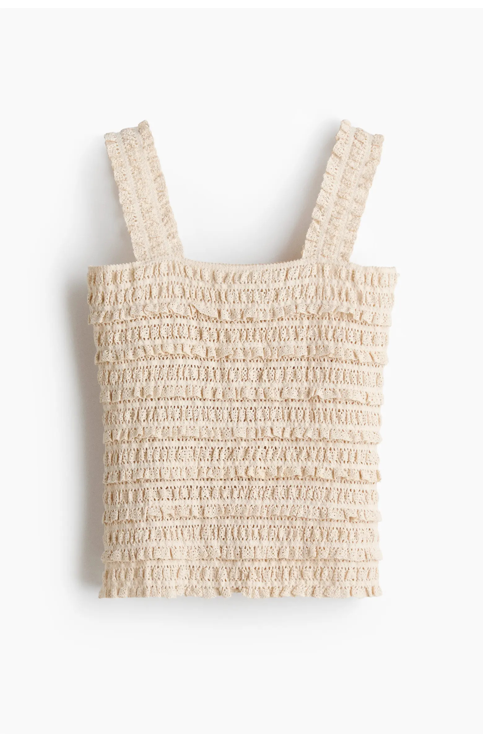 H&M Lace Jersey Sleeveless Top | Nordstrom | Nordstrom