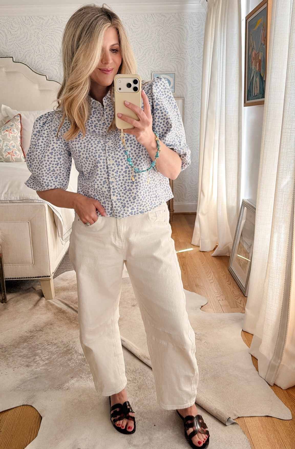 Medium in top, medium in jeans! Love these Amazon jeans that I’ve been wearing on repeat! 

#LTKOver40 #LTKootd #LTKgrwm