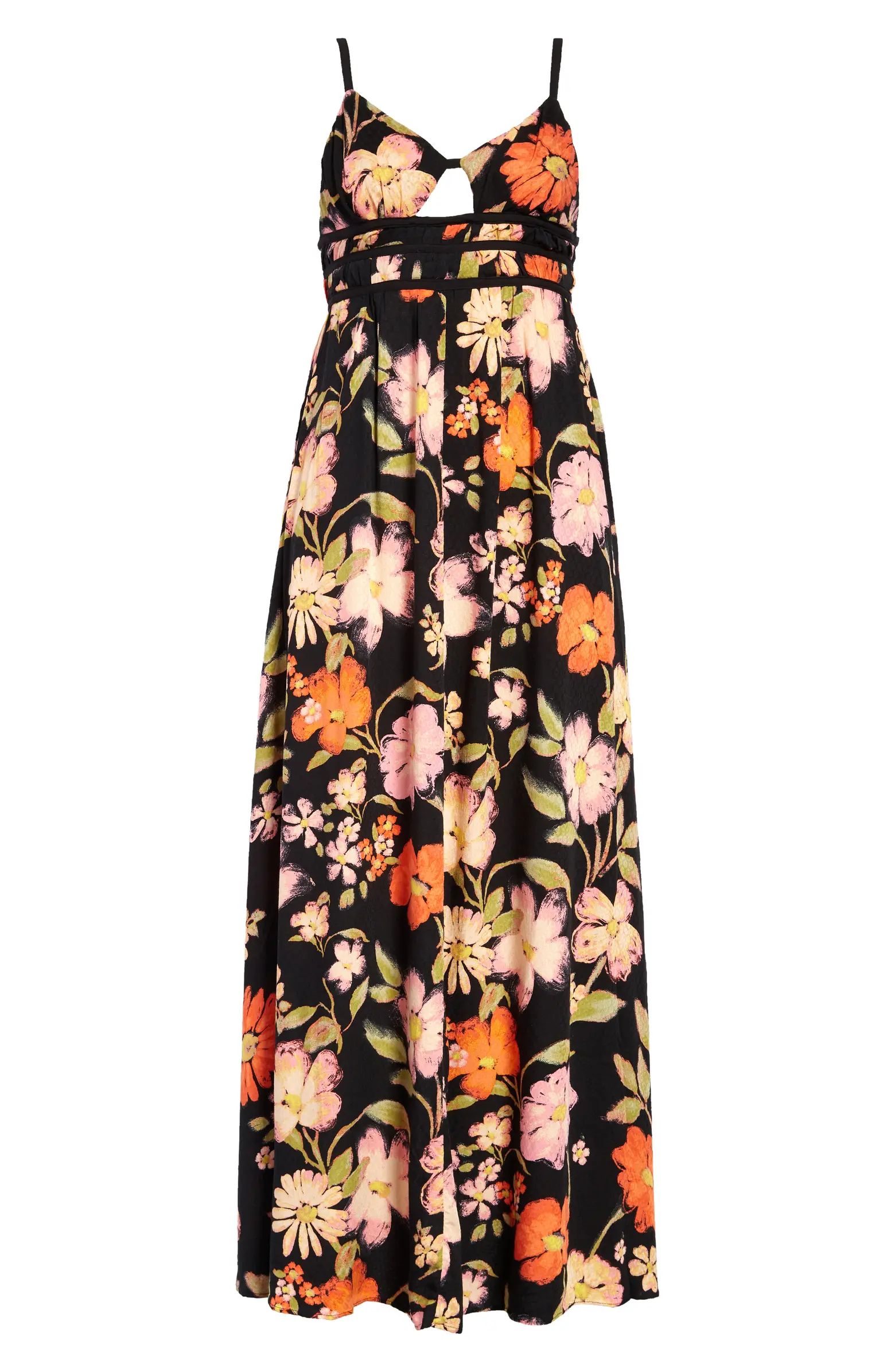 Free People Wisteria Floral Sleeveless Maxi Dress | Nordstrom | Nordstrom