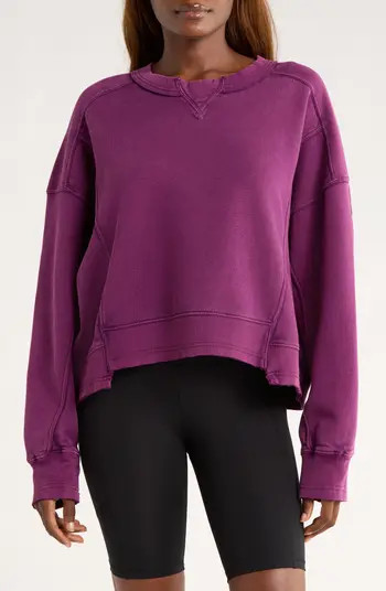 FP Movement Intercept Cotton Blend Sweatshirt | Nordstrom
