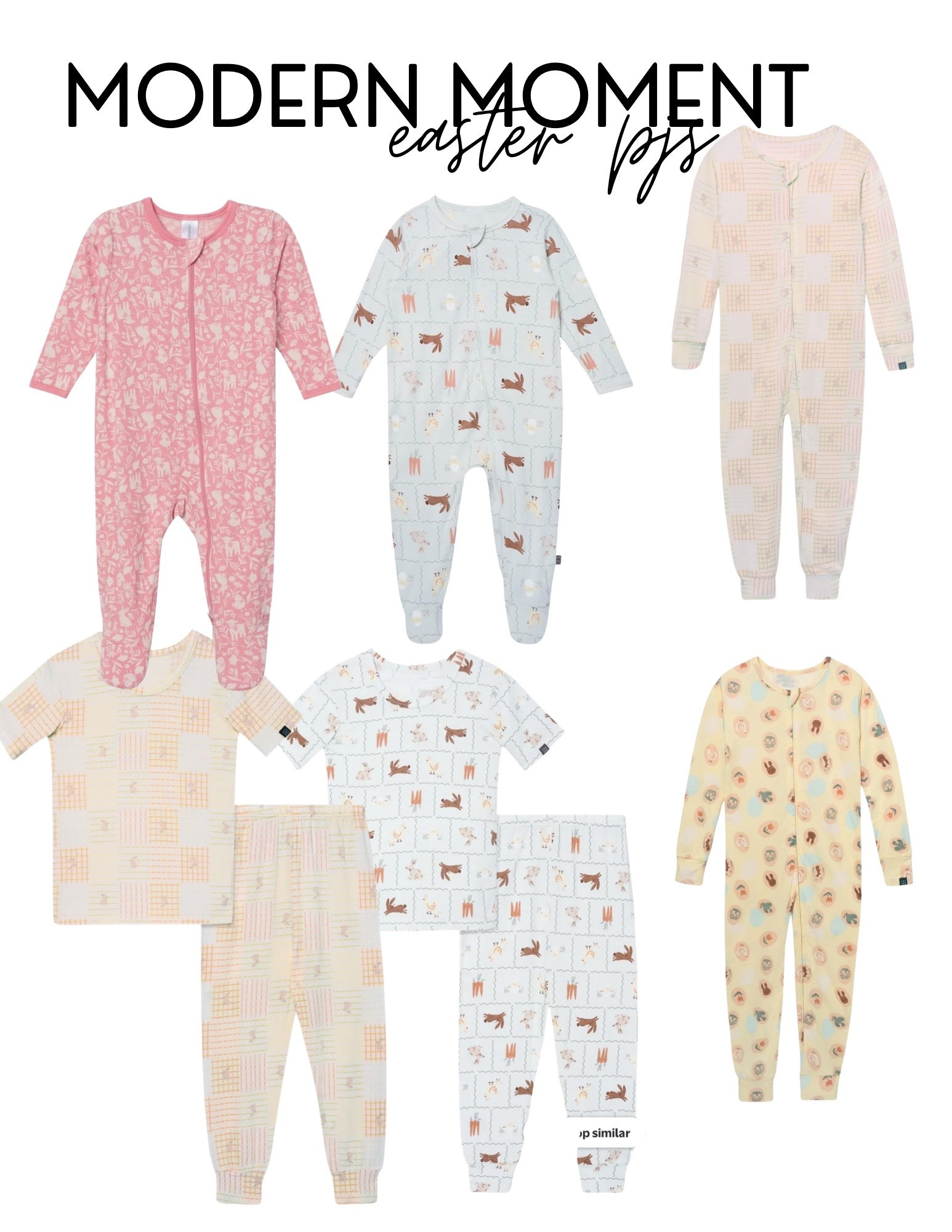 MODERN MOMENTS EASTER JAMMIES

#LTKKids #LTKSpringSale #LTKBaby