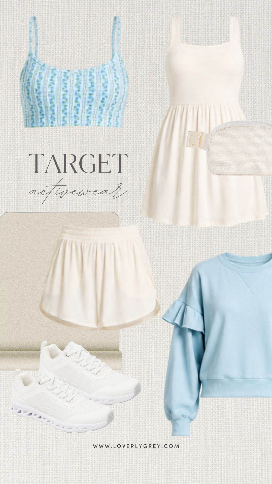 Shop Target activewear with matching athletic dresses, workout shorts, sneakers, sweatshirts, and supportive sports bras. Comfortable pieces for workouts, errands, and casual everyday style.

#LTKmomlife #LTKfitnessgoals #LTKActive