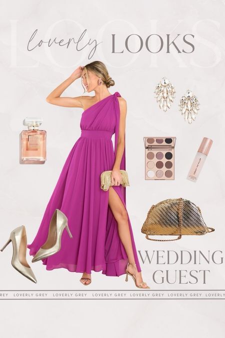 Loverly Grey wedding guest outfit idea. 

#LTKstyletip #LTKwedding #LTKSeasonal