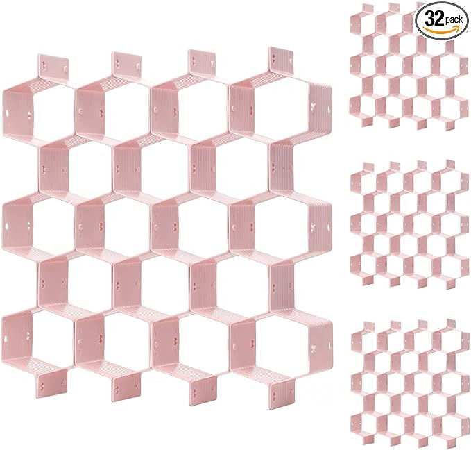 Honeycomb drawer organizer and divider, underwear, socks, tie sorter, office supplies and sundry ... | Amazon (US)