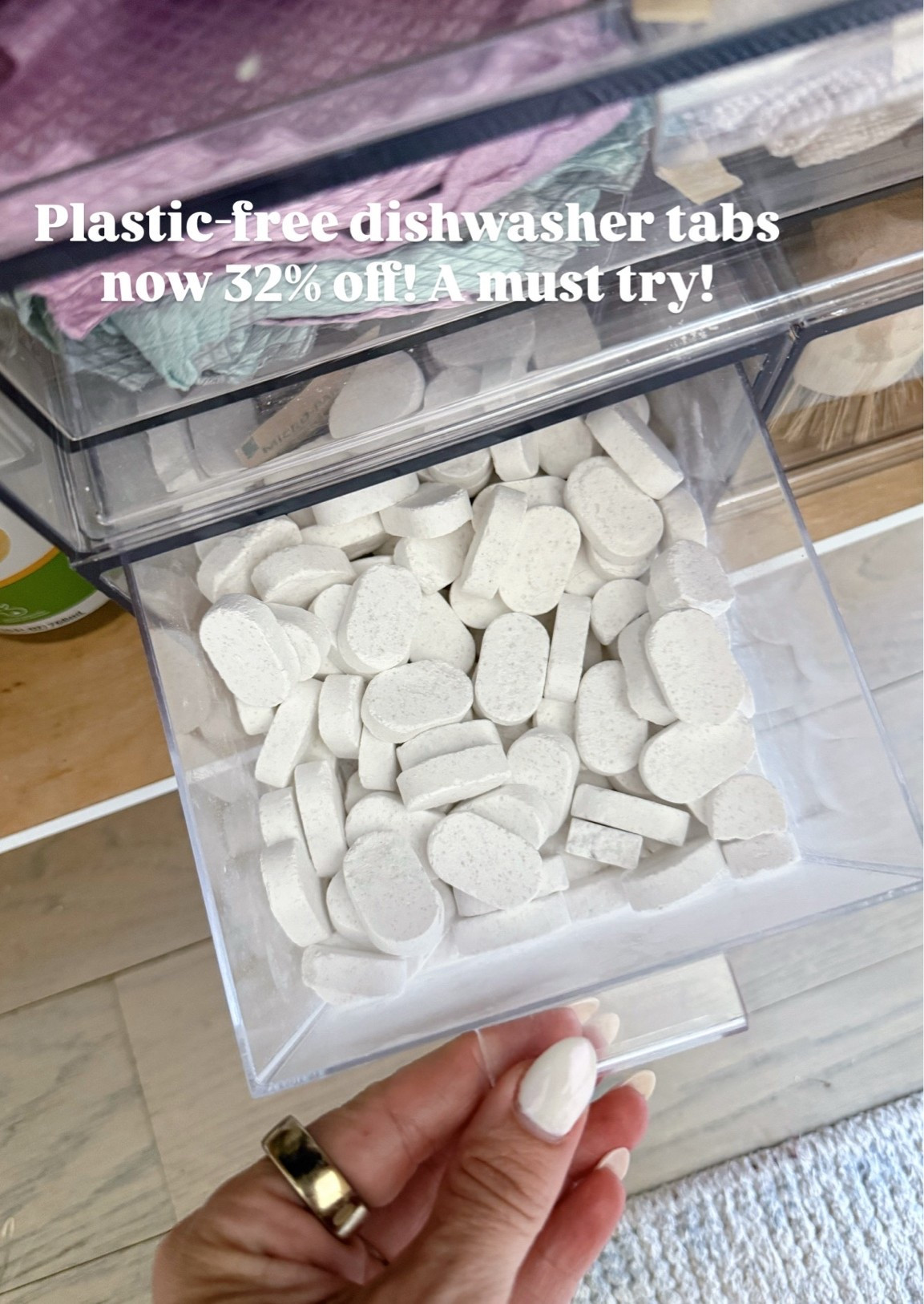 Plastic free dishwasher tabs are a must have, on major sale now! Time to stock up!