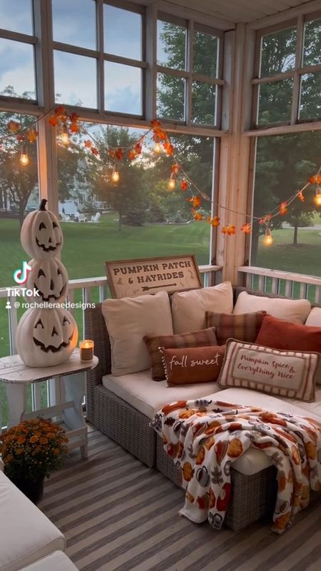 Back in stock to Pre-shop Fall- these sell out fast! Fall porch decor 

#LTKhome #LTKFind #LTKSeasonal