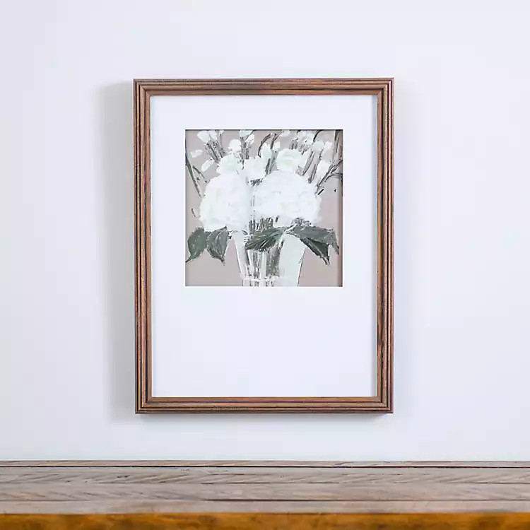Neutral Blooms Framed Art Print | Kirkland's Home