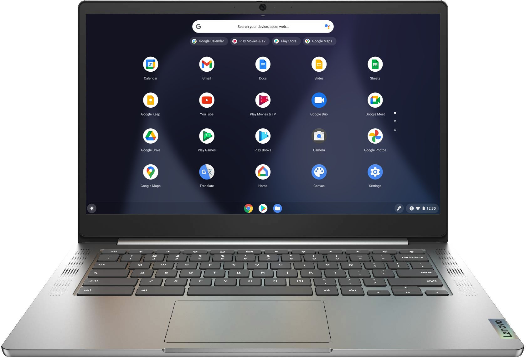 Lenovo Chromebook 3 14" Laptop Mediatek MT8183 4GB Memory 64GB eMMC Arctic Grey 82KN0000US - Best... | Best Buy U.S.