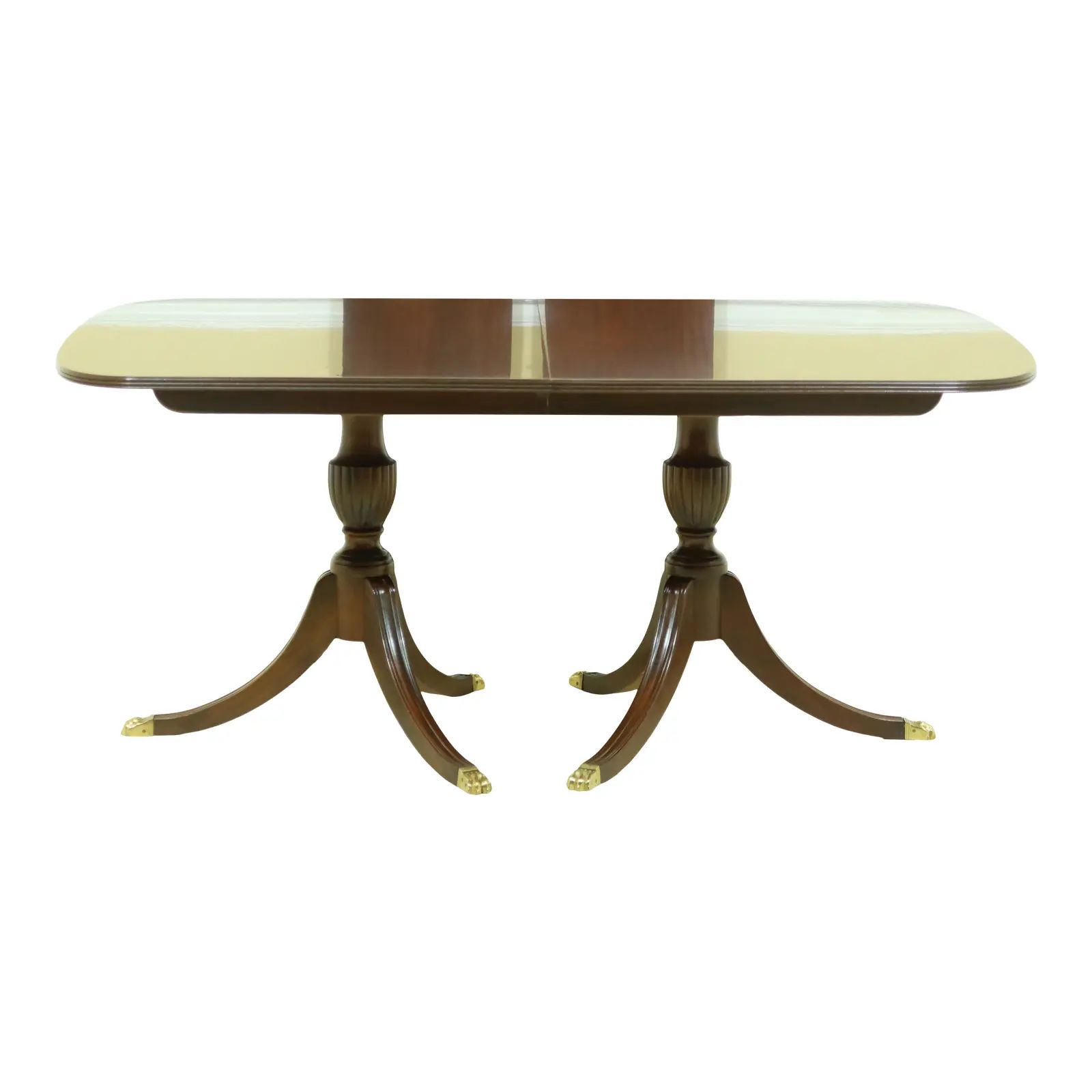 Stickley Duncan Phyfe Mahogany Dining Room Table | Chairish