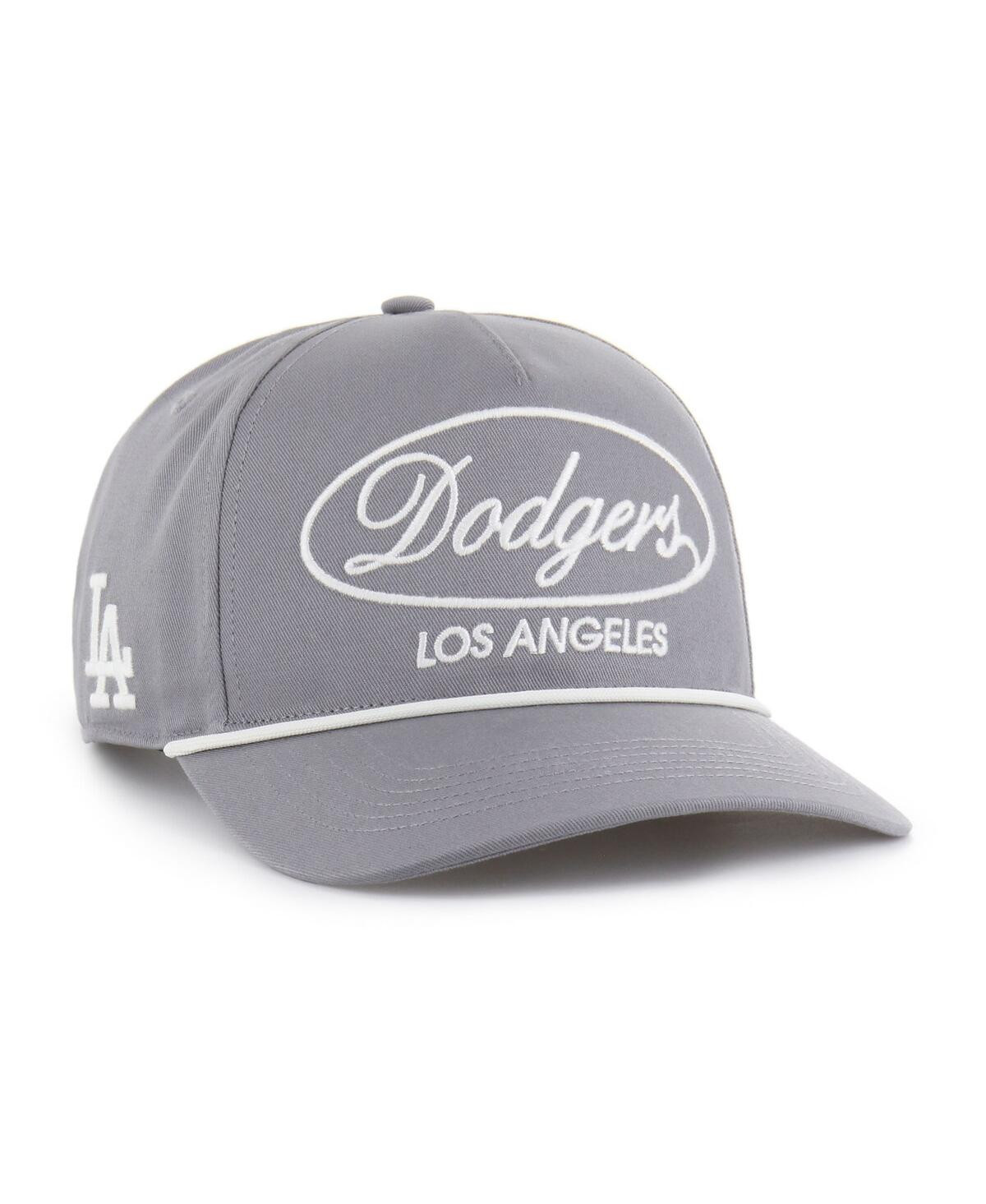 '47 Brand Men's Gray Los Angeles Dodgers Foundational Hitch Adjustable Hat - Gray | Macy's