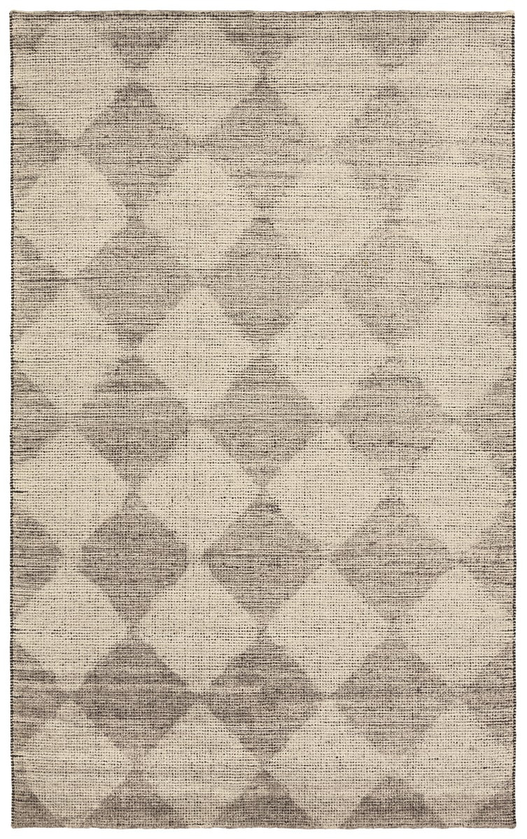Tesorino Gioia Taupe/Cream (TRN-04) Handwoven Printed Area Rug | Rugs Direct
