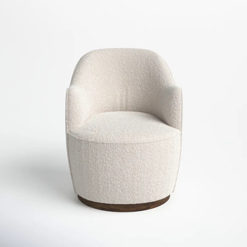 Corson Upholstered Swivel Armchair | Wayfair North America