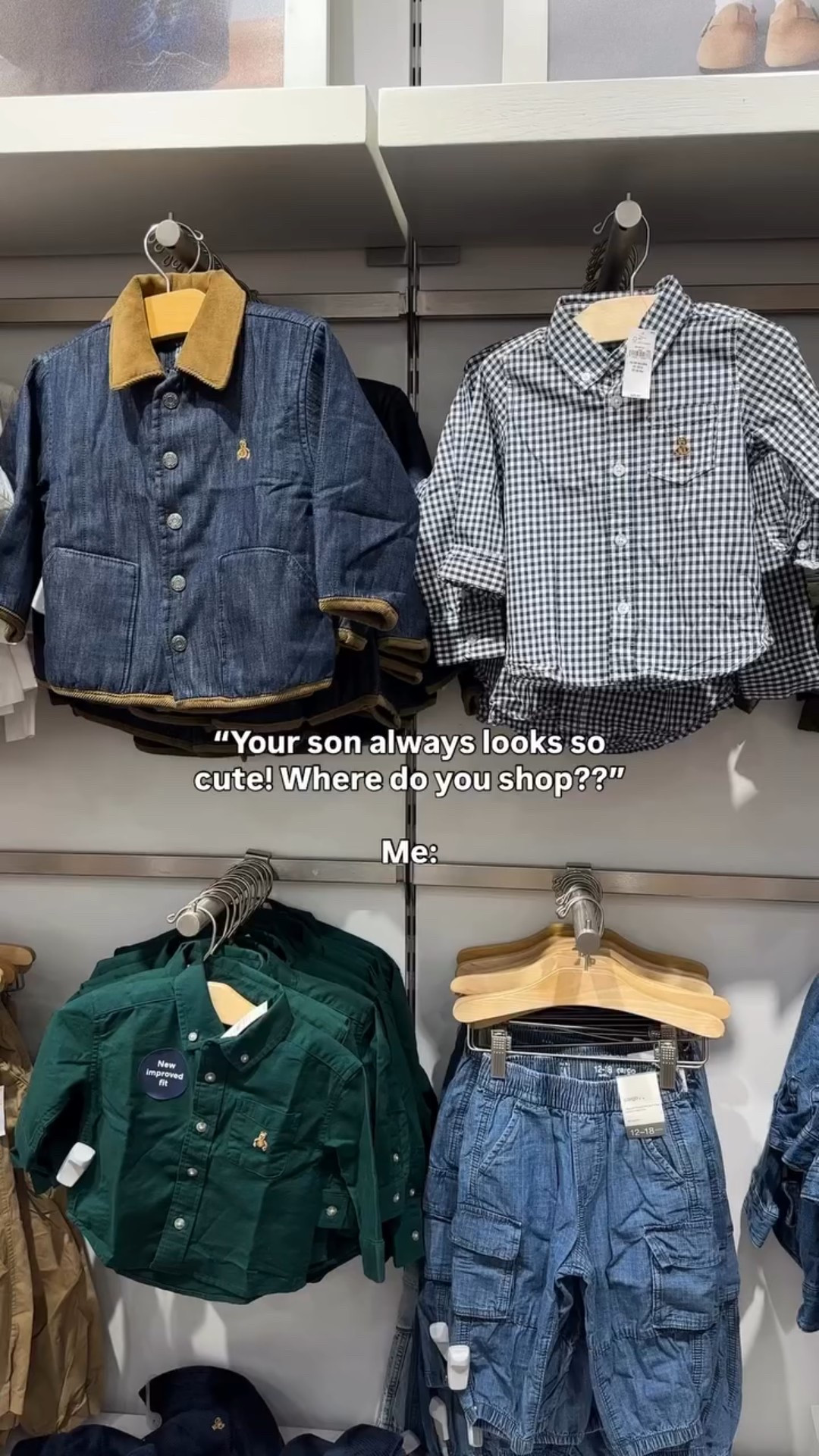 @gap mom forever🤭 40% off rn!! 

#gapbaby #gapbabyfinds #gapkids #babyboyclothes #boyoutfits #toddlerboy #toddlerboyfashion #toddlerboyoutfit

#LTKSaleAlert #LTKKids #LTKBaby