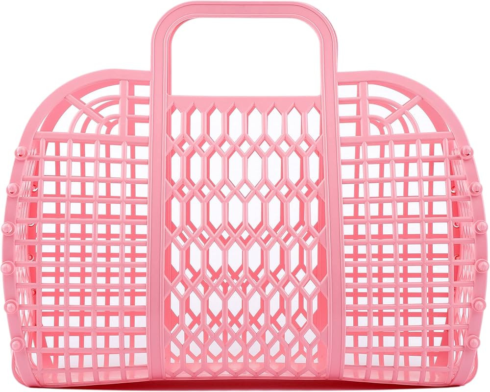BABANA Jelly Bags - Beach Bags for Women | Large Tote Bag, Purse, Market Basket | Unique Beach Es... | Amazon (US)