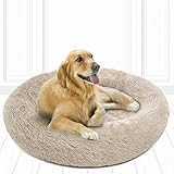 Friends Forever Coco Donut Dog Bed, Soft Faux Fur Cat Couch For Indoor Pet, Fluffy Calming Plush Sha | Amazon (US)