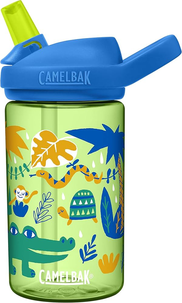 CamelBak Eddy+ Kids Bite Valve Straw Tritan Renew Water Bottle | Amazon (US)