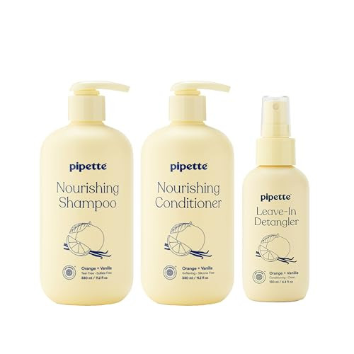 Pipette Kids Daily Haircare Trio, Orange & Vanilla (Pack of 3) | Amazon (US)