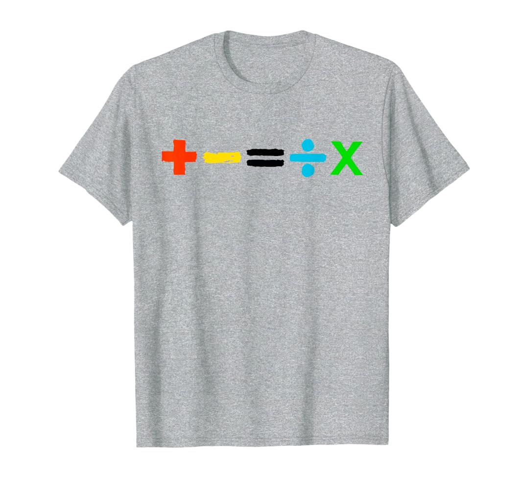 The Mathematics Multiplication Division Addition Subtraction T-Shirt | Amazon (US)