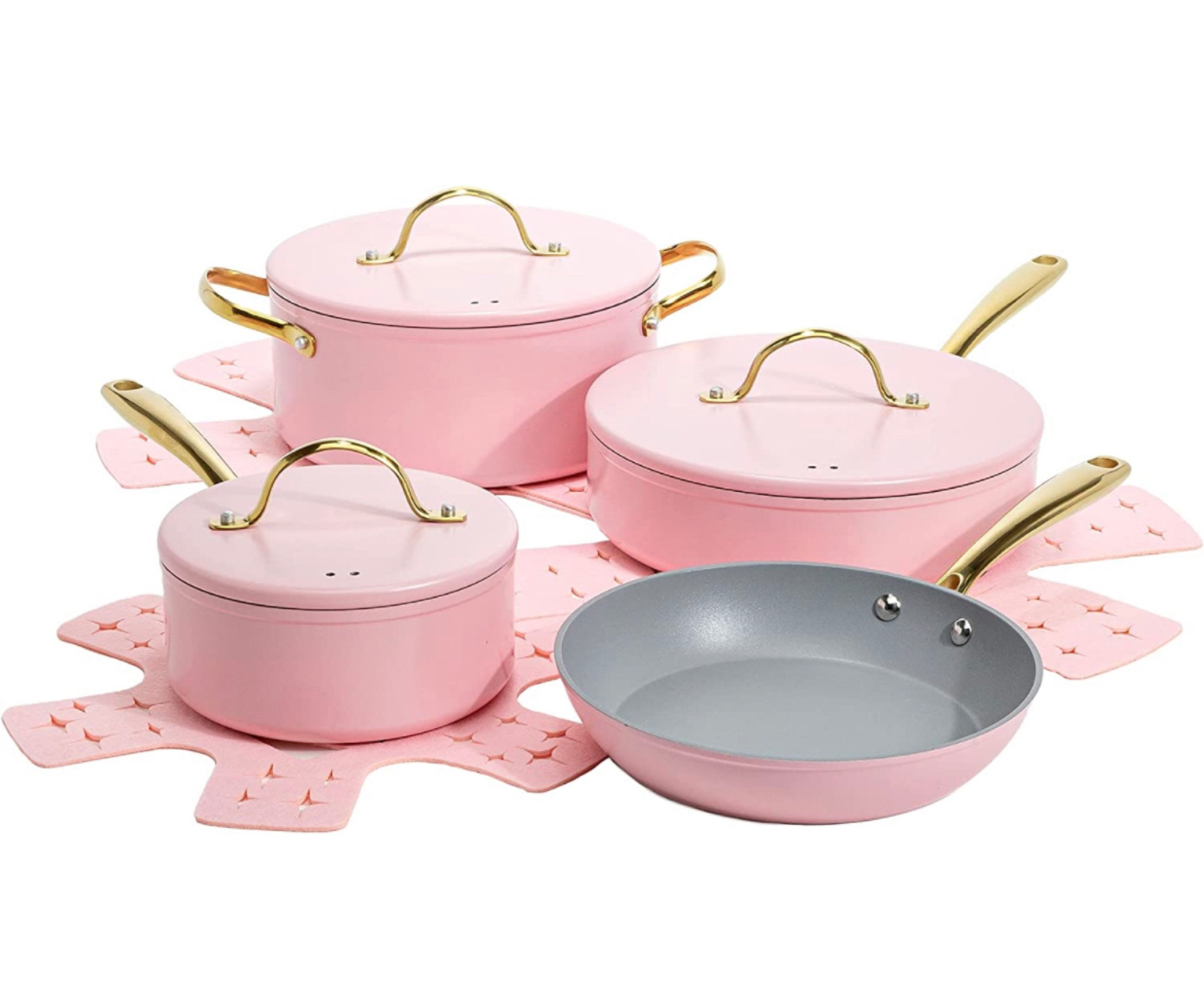 Pink Cookware | Pink Pots & Pans | Amazon Cookware | Amazon Kitchen 

#LTKFind #LTKsalealert #LTKhome