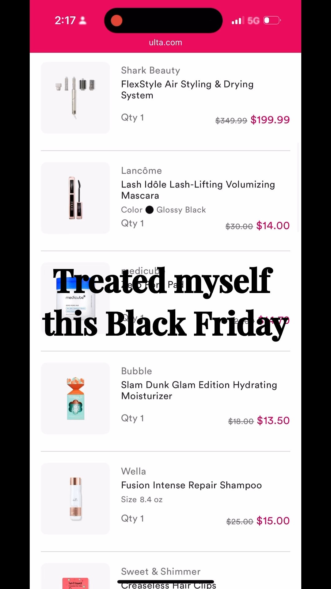 All my Ulta shopping has paid off, I had enough rewards dollars to buy myself the shark flex style I’ve been dying for! Down to $200 😮 

#LTKHoliday #LTKCyberWeek #LTKBeauty