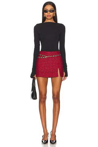 Amanda Uprichard Dale Skort in Durham Tweed from Revolve.com | Revolve Clothing (Global)