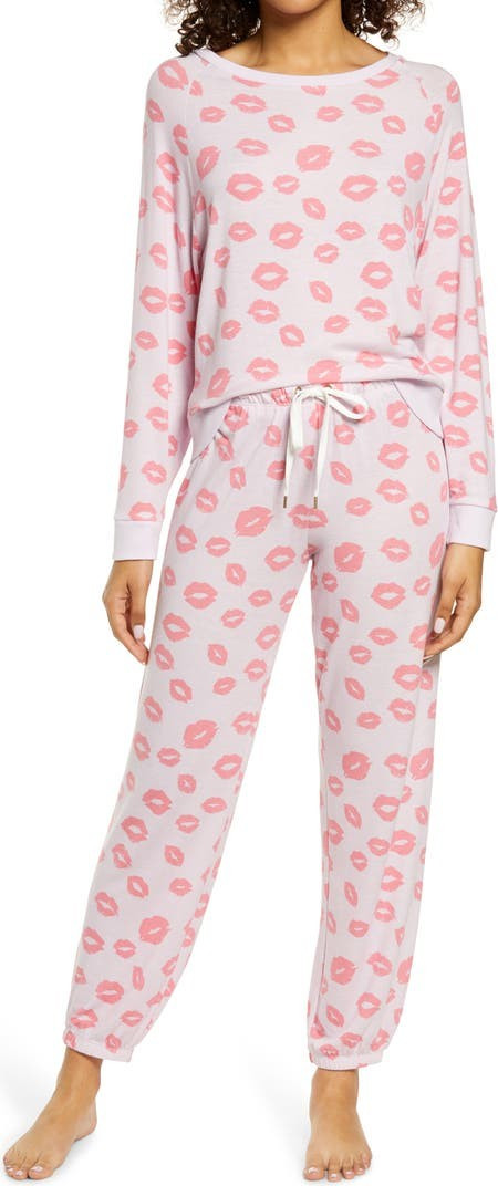 Star Seeker Brushed Jersey Pajamas | Nordstrom