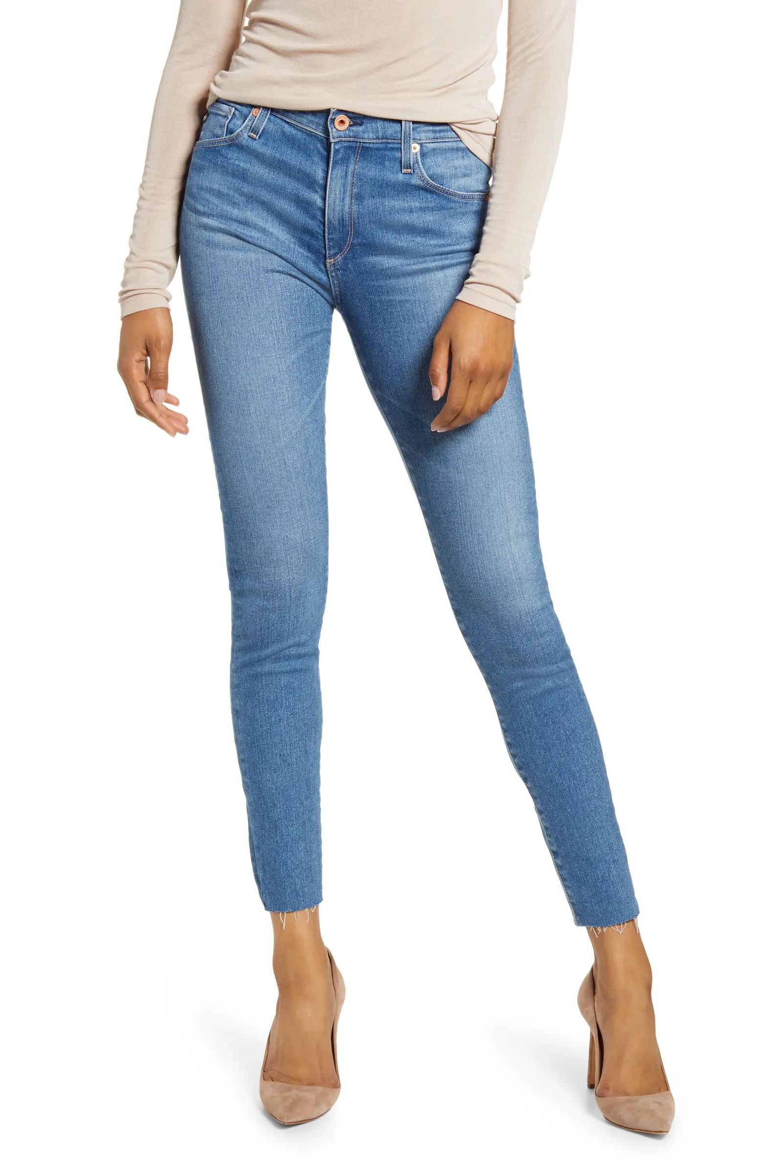 The Farrah High Waist Ankle Skinny Jeans | Nordstrom