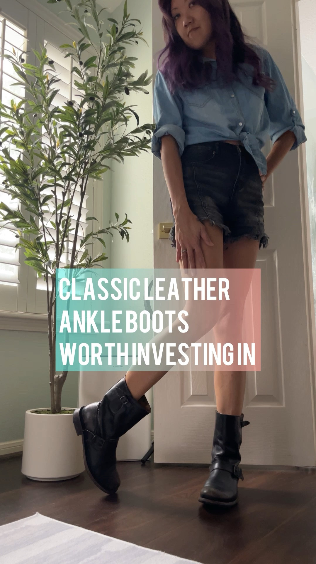 Classic leather short boots to take you on adventures throughout the years! I’ve had this exact pair of slouchy ankle boots for at least a decade! I always look for Frye boots during the NSale because it’s the best time to save on fall styles. These are truly a timeless boot since they’re still featured right now during the Nordstrom anniversary sale! Great time to grab this high quality genuine leather boot.

Throw the boots on with Jean shorts jorts! and a denim western pearl snap button up top and you’re ready for a summer country music festival. It’s literally an all season boot that transitions throughout the seasons and years

Sizing tips- size down if between sizes. 

#LTKShoeCrush #LTKVideo #LTKxNSale