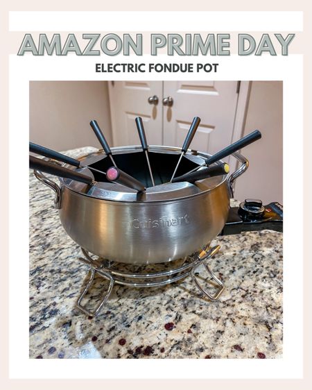 Family nights are made so much more fun with this fondue pot. It's on sale today for Amazon prime day.

#LTKxPrimeDay #LTKhome #LTKfamily