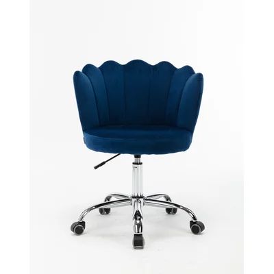 Ramage Task Chair Everly Quinn Upholstery Color: Blue | Wayfair North America