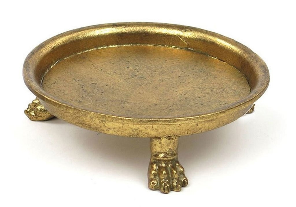 ROUND CLAWFOOT DISH | Alice Lane Home Collection