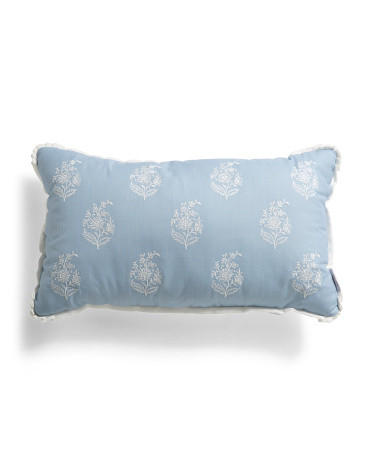 14x24 Indoor Outdoor Floral Paisley Pillow | TJ Maxx