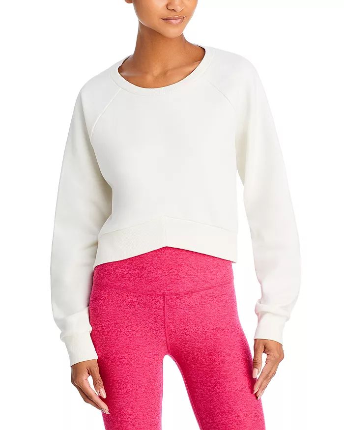 Uplift Cropped Pullover | Bloomingdale's (US)