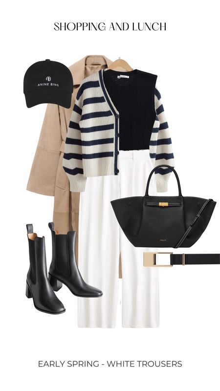 White trousers tote handbag Chelsea booties cardigans 

#LTKstyletip #LTKshoecrush #LTKitbag