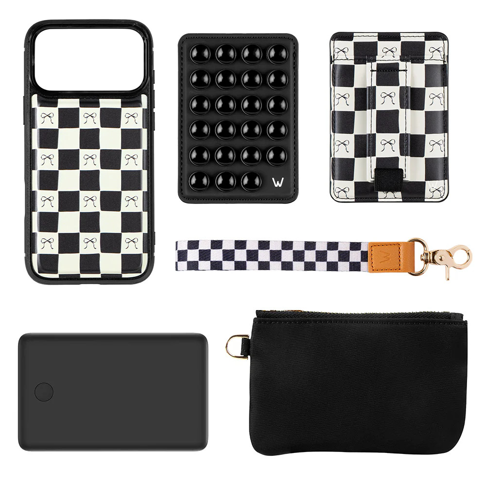 Bow Noir Walli Boost Bundle | Walli Cases