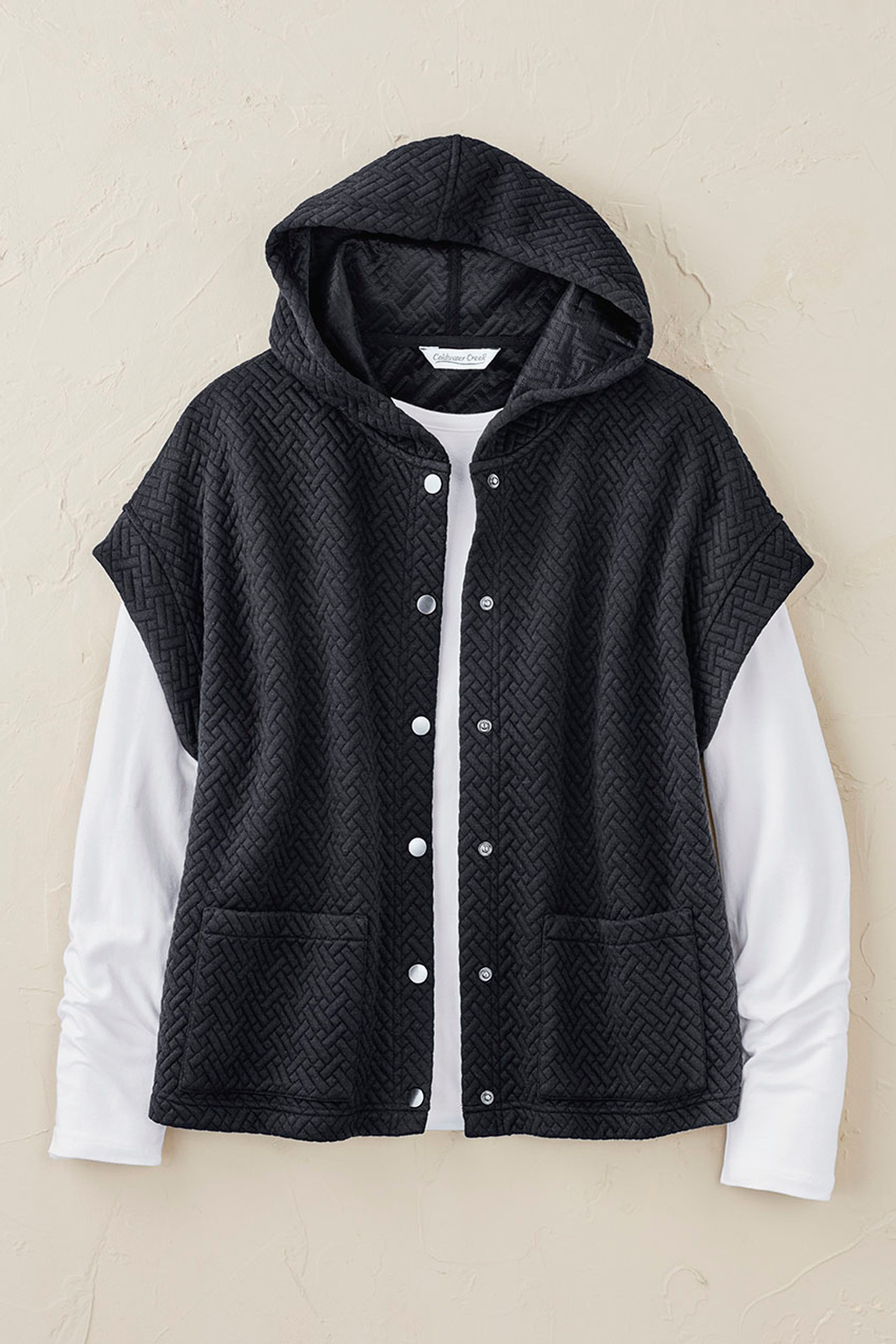 Cap-Sleeve Quilted Vest | Coldwater Creek