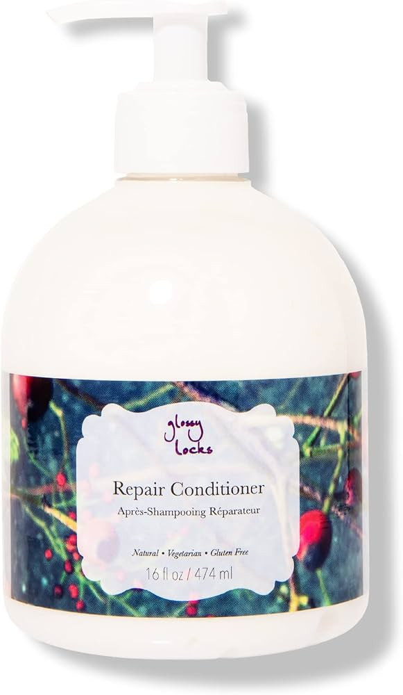100% PURE Glossy Locks Repair Conditioner, 16 fl oz | Amazon (US)