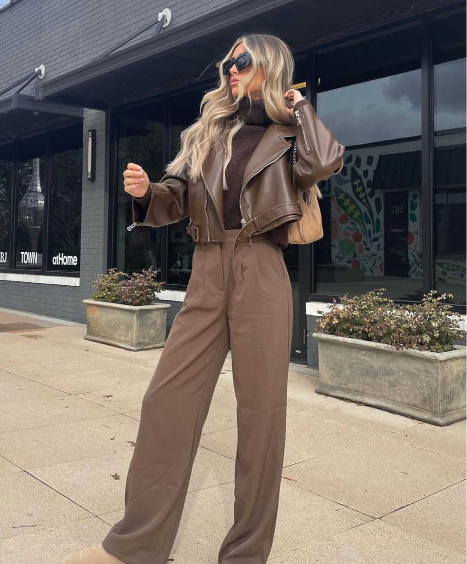 love a good monochrome look 🤎 catching up on linking some fits, sweater is on sale for $20!

#LTKSeasonal #LTKsalealert #LTKunder100