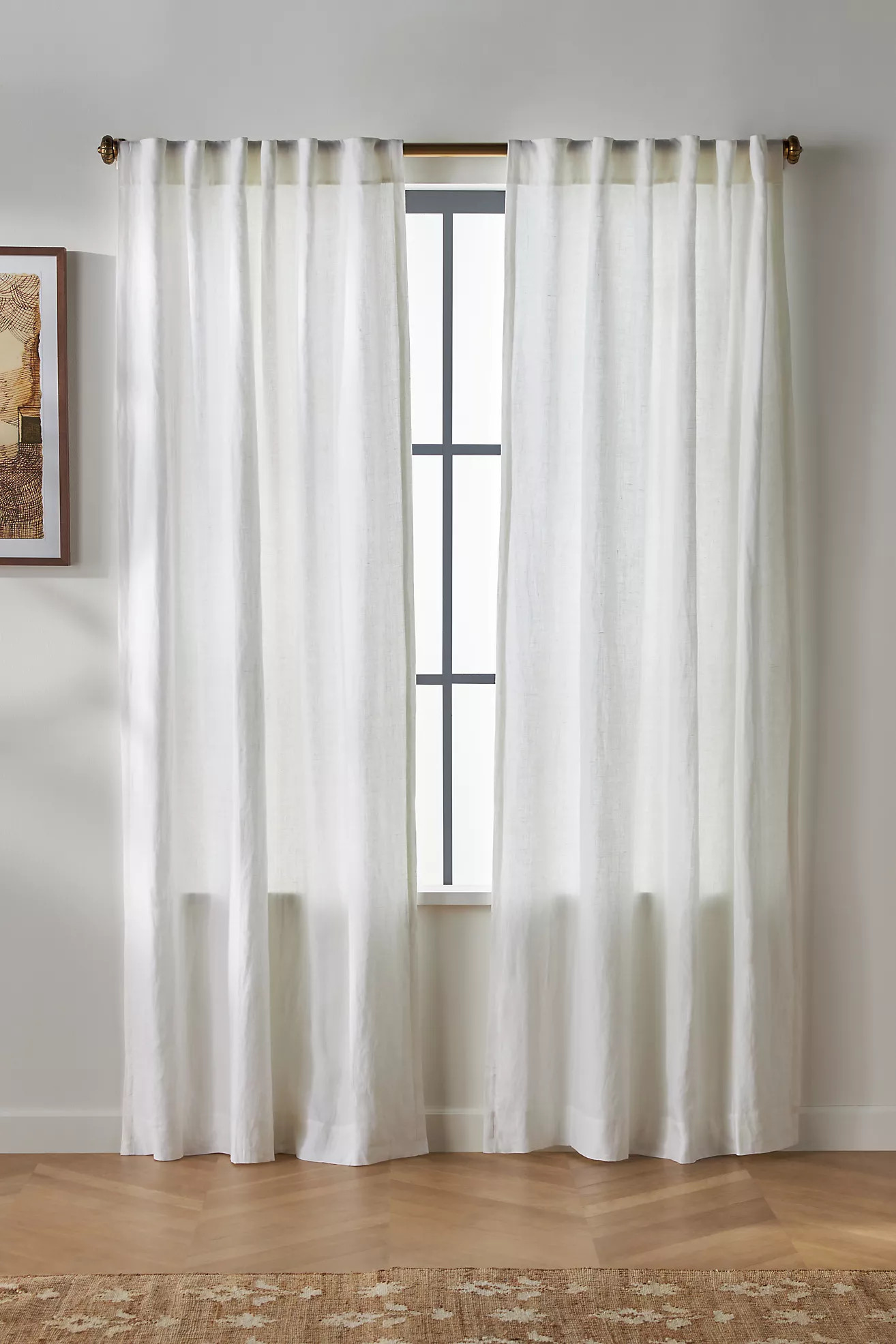 Relaxed Linen Curtain | Anthropologie (US)