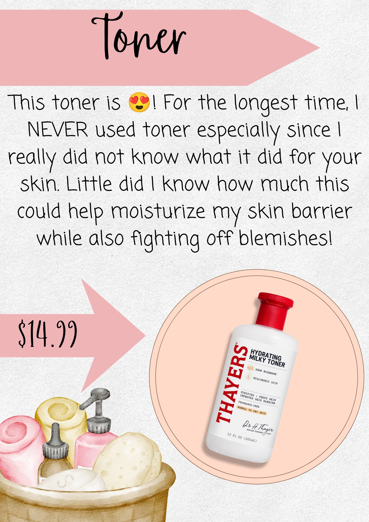 Anyone else always looking for more toners to use!! You have GOT to try the Thayers brand! Such an easy way to start your morning off right. ✨🤍

#LTKselfcare