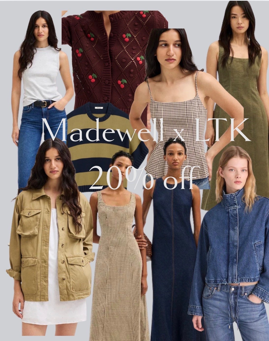 Madewell x LTK 20% off!
Great jackets for fall + other fall staples!

#LTKxMadewell #LTKOver40 #LTKSaleAlert