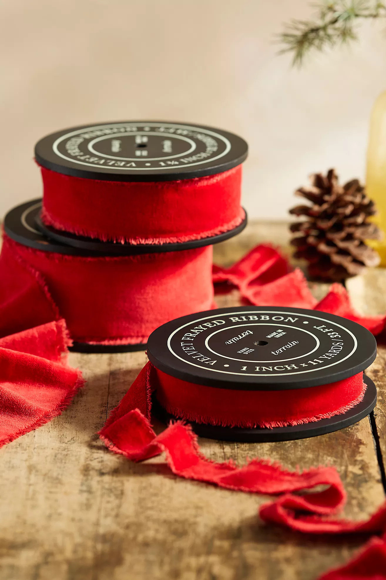 Holiday Velvet Ribbon | Anthropologie (US)